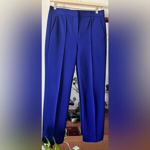 Cobalt blue Canadian designer slacks